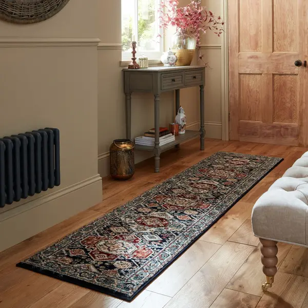 Covor traversa Sincerity Royale Gillingham Albastru 66X300 cm, Flair Rugs