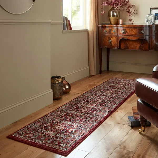 Covor traversa Sincerity Royale Sandford Rosu 66X300 cm, Flair Rugs