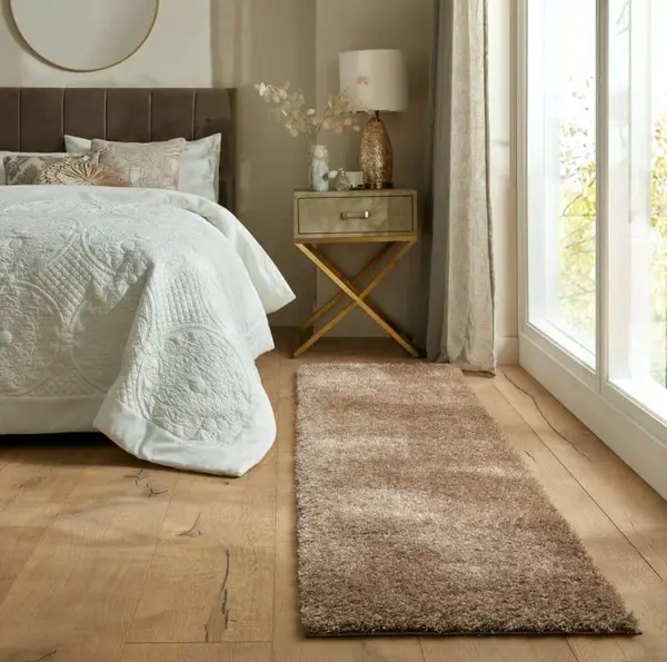 Covor traversa Velvet Taupe 60X230 cm, Flair Rugs