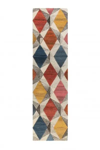Covor traversa Yara Multicolor 60x230 cm, Flair Rugs