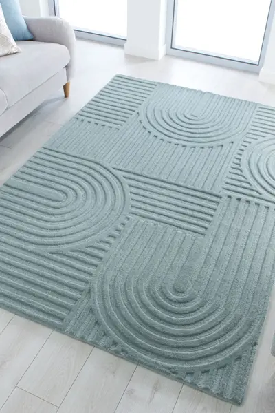 Covor Zen Garden Duck Egg 160X230 cm, Flair Rugs