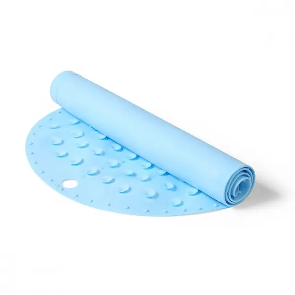 Covoras antiderapant pentru cadita 70x35cm New Blue