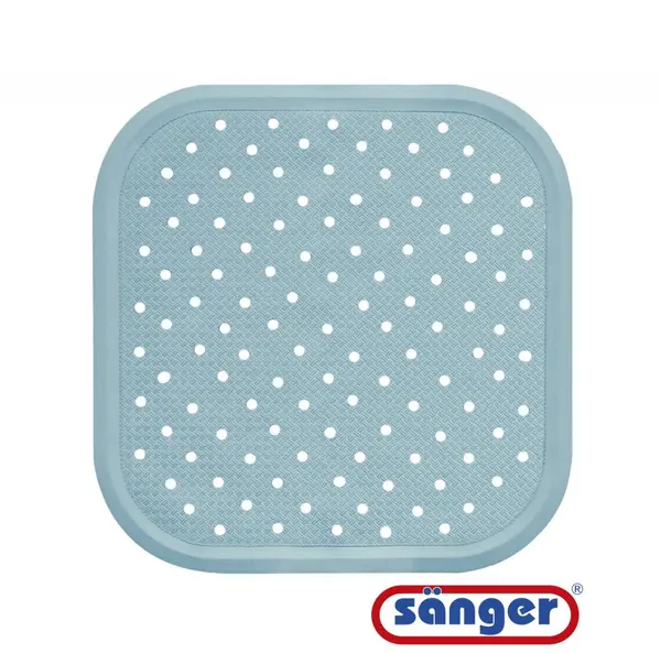 Covoras antiderapant pentru dus cu ventuze 56 x 56 cm