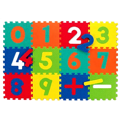 Covoras copii puzzle din spuma numere