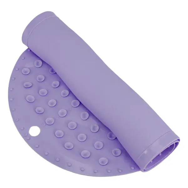 Covoras de baie antiderapant Tuban Mov 70x35 cm