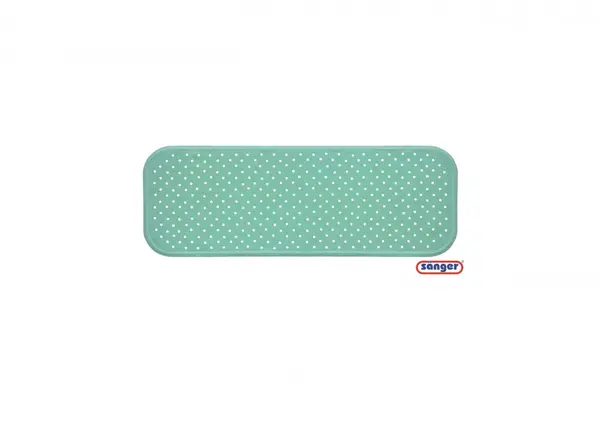 Covoras de cada din cauciuc natural antiderapant 96x34 cm verde menta