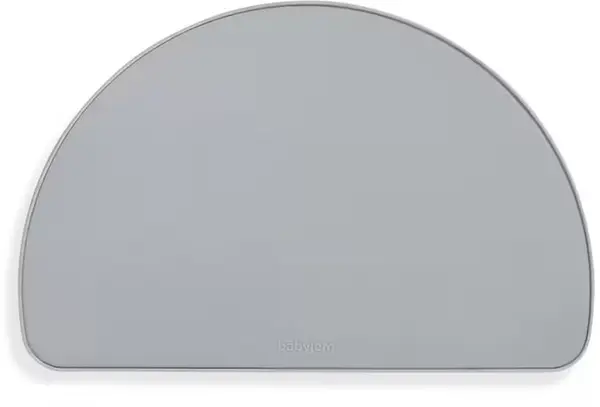 Covoraș de hrănire din silicon BabyJem - Grey