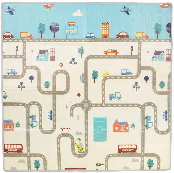 Covoraș de joacă Chipolino - City, 113 х 113 cm