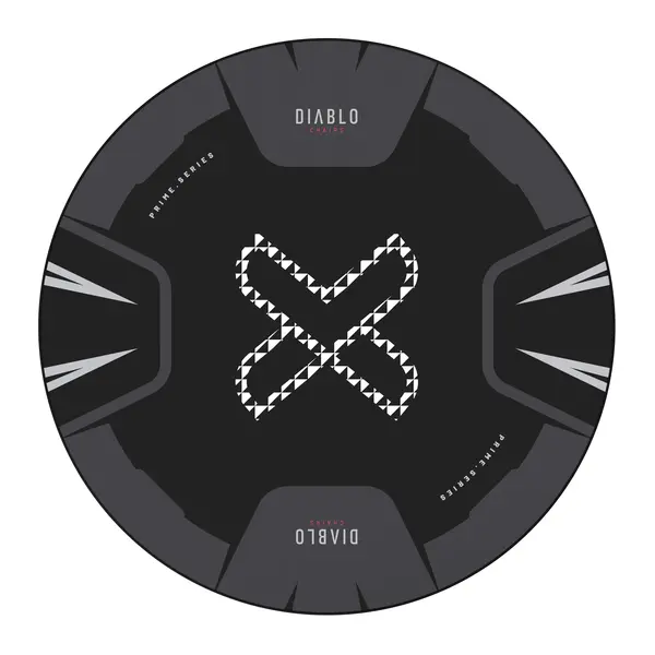Covoras gaming antiderapant pentru scaun Diablo Chairs, Negru-Alb Covoraș gaming antiderapant pentru scaun Diablo Chairs, Negru-Alb