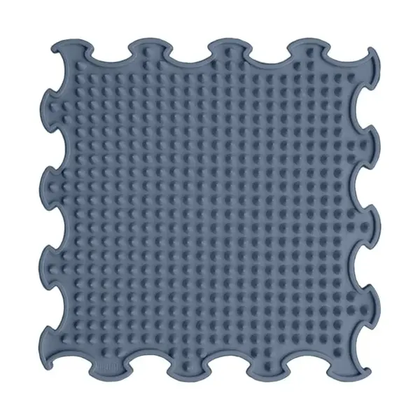 Covoras ortopedic pentru masaj, 1 piesa, textura moale, model Spikes, Gri
