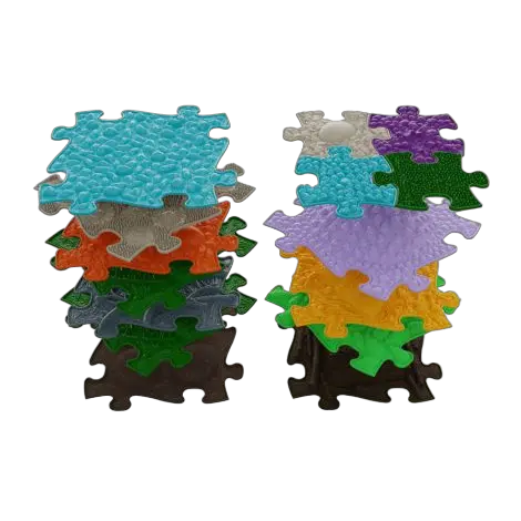 Covoras ortopedic senzorial puzzle Set Valgus