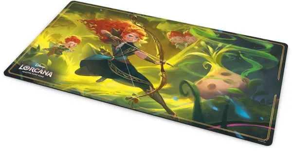 Covoraș pentru jocuri de cărți Ravensburger - Disney Lorcana TCG: Wilds Unknown - Merida