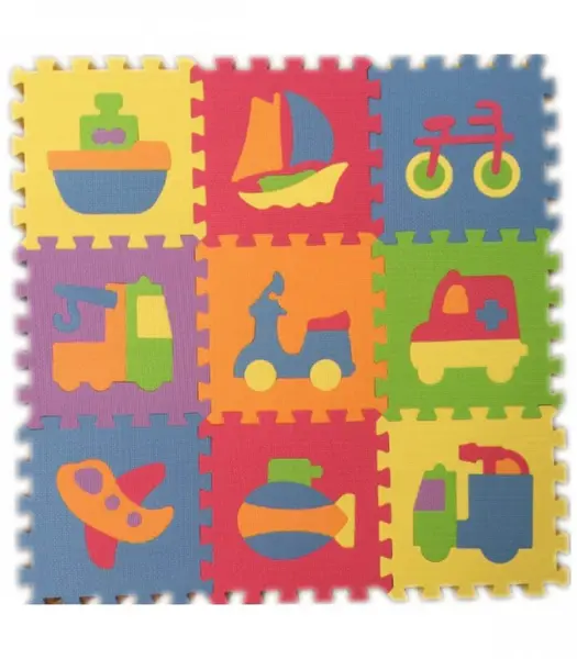Covoras puzzle din spuma 9 piese