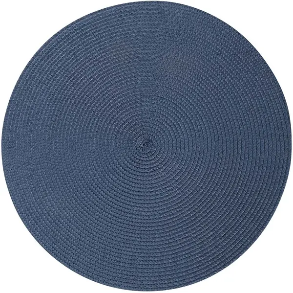 Covoraș rotund de hrănire ADS - ADS, 38 cm, albastru închis
