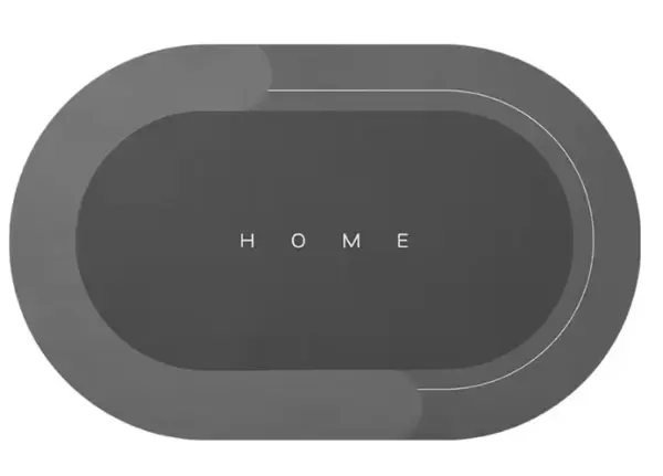 Covoras super absorbant pentru baie cu uscare rapida model HOME MIC
