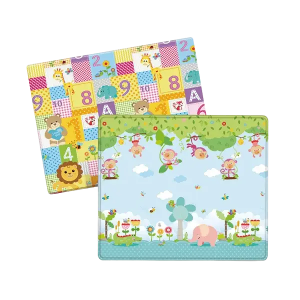 Covoras Termoizolant Happy Animals 2 fete - 180 150x1 cm