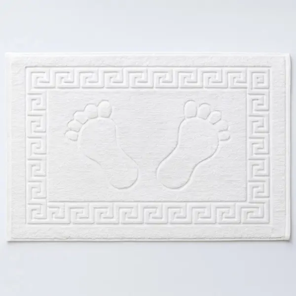 Covoras tip prosop picioare, din 100% Bumbac Pakistanez pentru baie 50x70cm