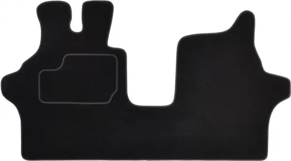 Covorase auto (fata, velur, 2 bucati, culoare negru) MERCEDES VITO (638) intre 1996-2003