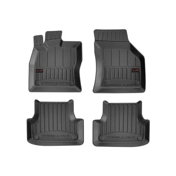 Covorase auto (set, cauciuc, 4 bucati, culoare negru, 3 usi) AUDI A3 dupa 2012