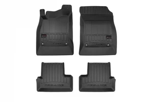 Covorase auto (set, cauciuc, 4 bucati, culoare negru) CHEVROLET CRUZE; OPEL ASTRA J, ASTRA J GTC dupa 2009