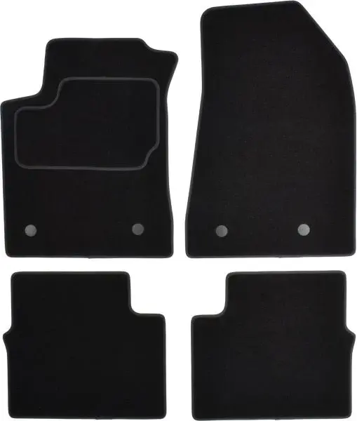 Covorase auto (set, velur, 4 bucati, culoare negru) ALFA ROMEO GIULIETTA dupa 2010
