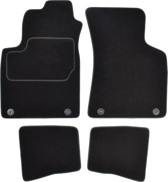 Covorase auto (set, velur, 4 bucati, culoare negru) AUDI TT intre 1998-2006