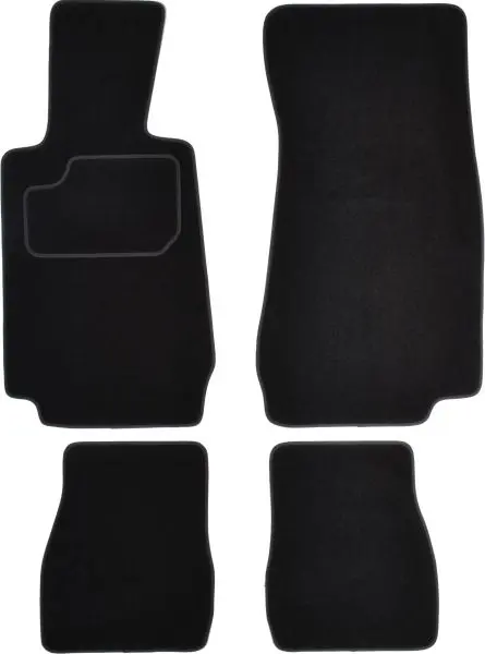 Covorase auto (set, velur, 4 bucati, culoare negru) BMW Seria 3 (E30) intre 1985-1993