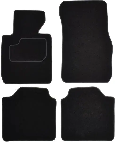 Covorase auto (set, velur, 4 bucati, culoare negru) BMW Seria 3 GRAN TURISMO (F34) dupa 2012