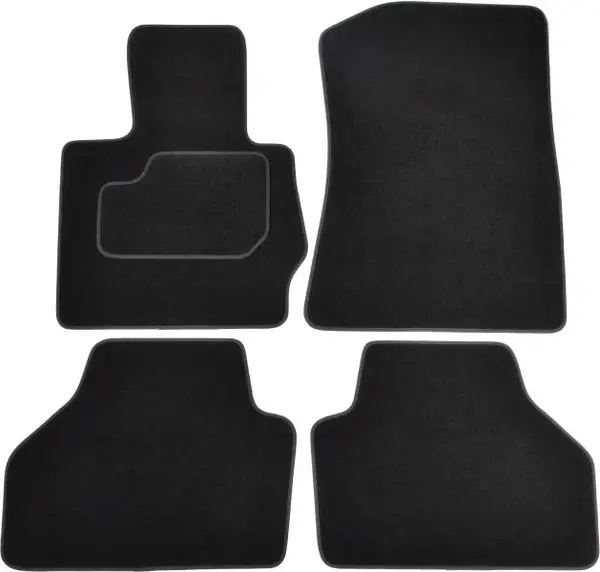 Covorase auto (set, velur, 4 bucati, culoare negru) BMW X3 (F25) intre 2010-2017