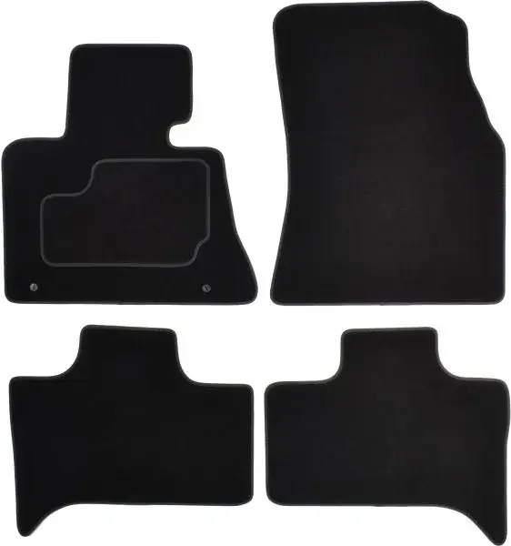 Covorase auto (set, velur, 4 bucati, culoare negru) BMW X5 (E53) intre 2000-2006