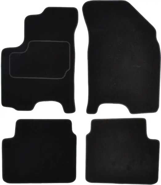 Covorase auto (set, velur, 4 bucati, culoare negru) CHEVROLET AVEO KALOS dupa 2005