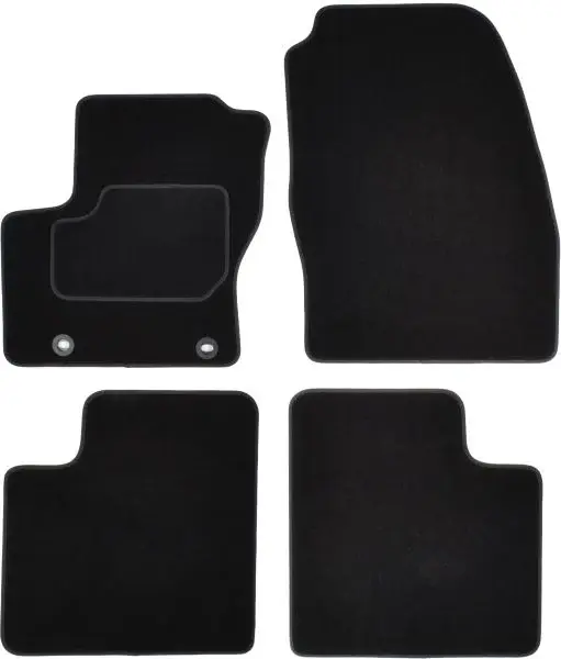 Covorase auto (set, velur, 4 bucati, culoare negru) FORD GRAND C-MAX dupa 2010