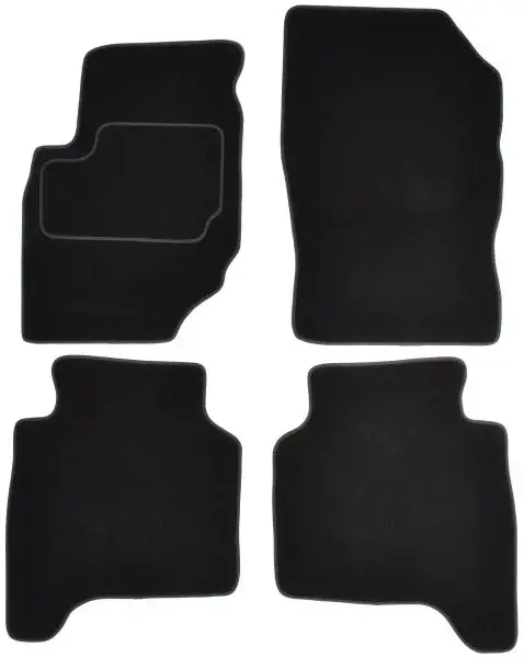 Covorase auto (set, velur, 4 bucati, culoare negru) HYUNDAI TERRACAN intre 2001-2006