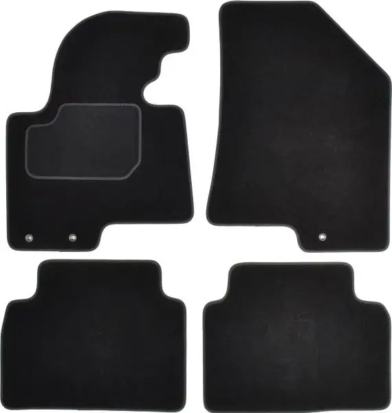 Covorase auto (set, velur, 4 bucati, culoare negru) KIA SPORTAGE dupa 2010