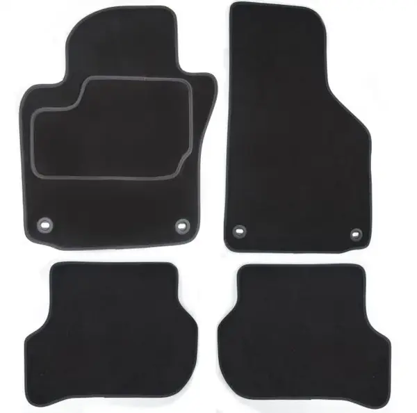 Covorase auto (set, velur, 4 bucati, culoare negru) MERCEDES C (W204), C (W205) intre 2007-2018