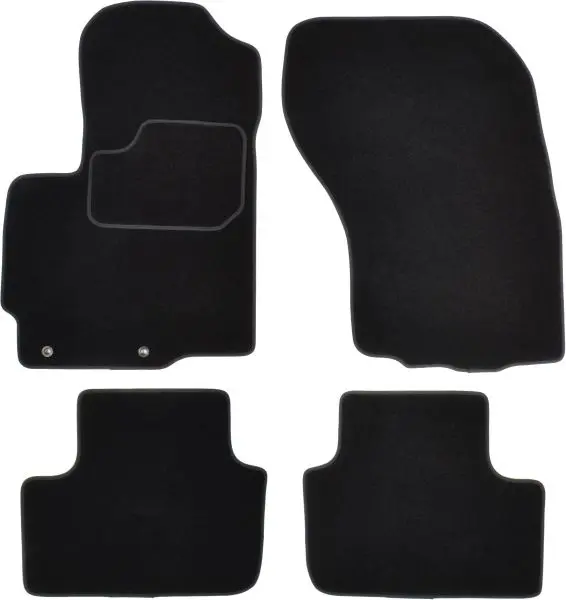 Covorase auto (set, velur, 4 bucati, culoare negru) MITSUBISHI ASX dupa 2010