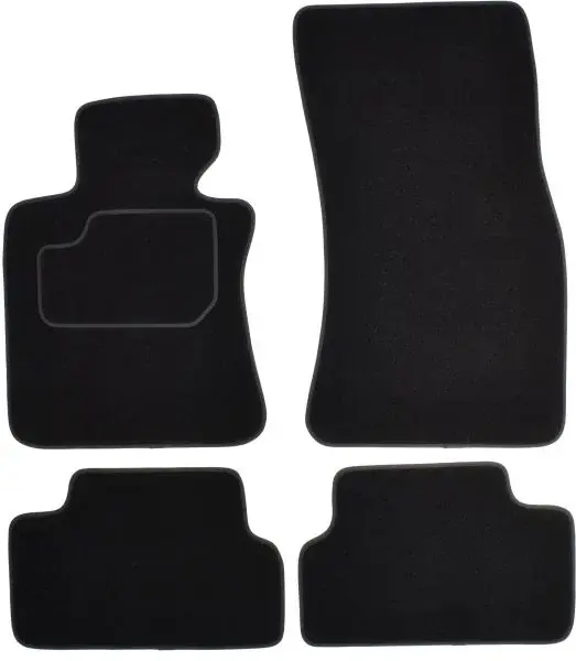 Covorase auto (set, velur, 4 bucati, culoare negru, up to 2007) BMW 6 (E63) intre 2003-2010