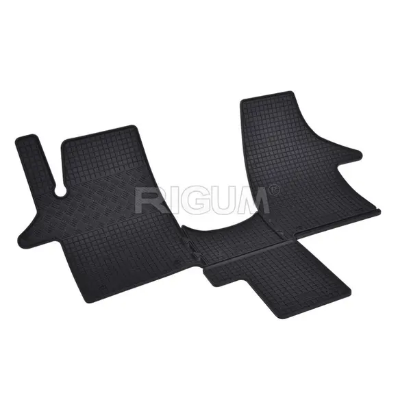 Covorase Cauciuc VW Caravelle T5/T6/Multivan T5/T6/Transporter T5/T6, 2 Locuri Fata