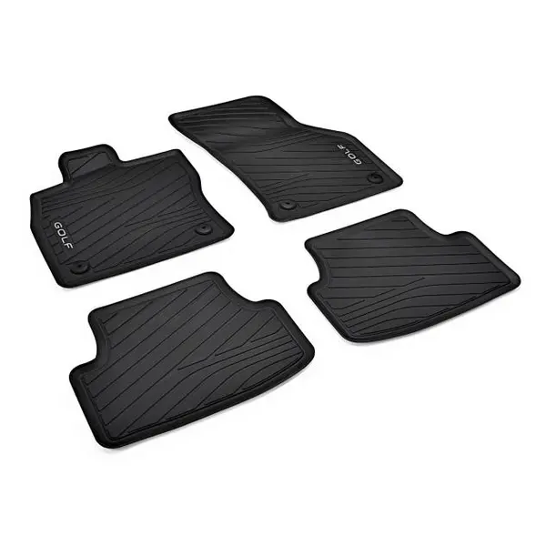 Covorase de cauciuc All-weather originale Volkswagen Golf 8 (CD1) 2019-, Set 4 bucati TPE