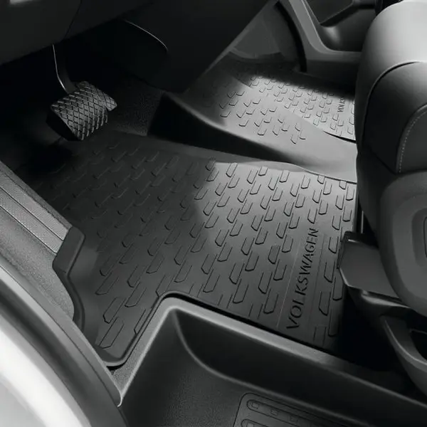 Covorase de cauciuc All-weather originale Volkswagen Transporter T6.1 2020-, Set fata, 3 piese
