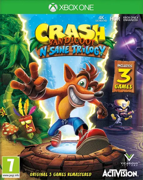 Crash Bandicoot N Sane Trilogy PC|Nintendo Switch|PlayStation 4|Xbox One