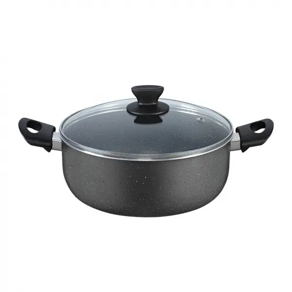 Cratita cu capac ZILAN ZLN-1983, Aluminiu, 24cm, 3L