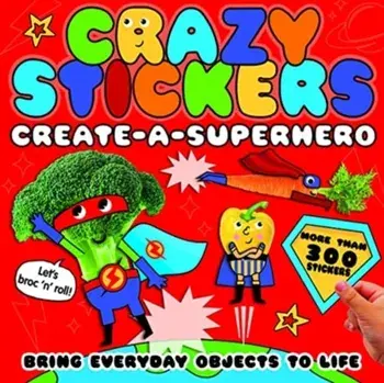 Crazy Stickers: Create-a-Superhero, Paperback/Danielle McLean