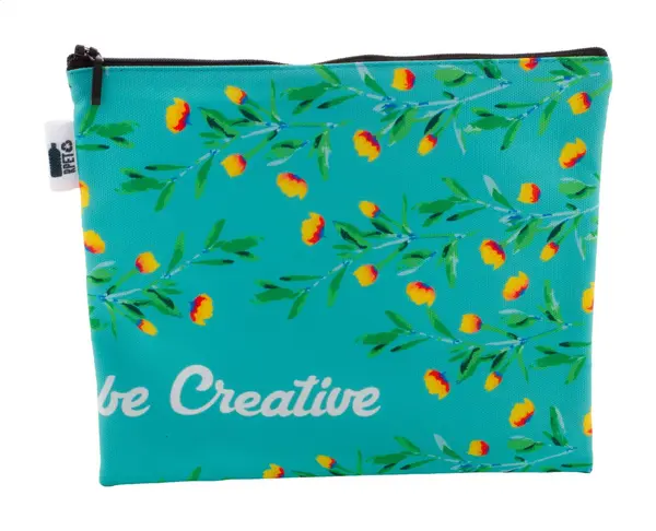 CreaBeauty L RPET geantă cosmetică, personalizată - negru