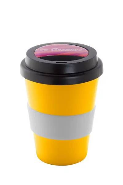 CreaCup Mini cană termoizolantă personalizată - galben