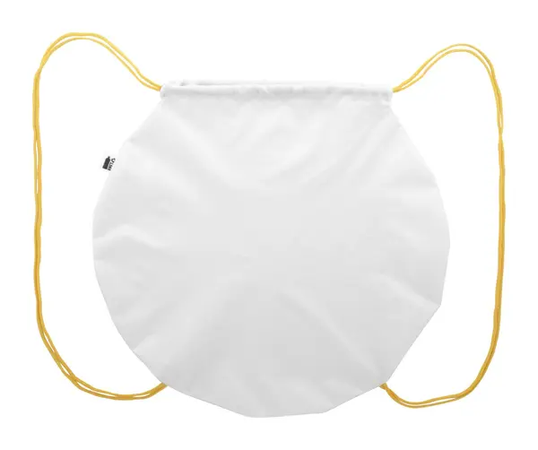 CreaDraw Circle rucsac cu șnur, personalizat, RPET - galben