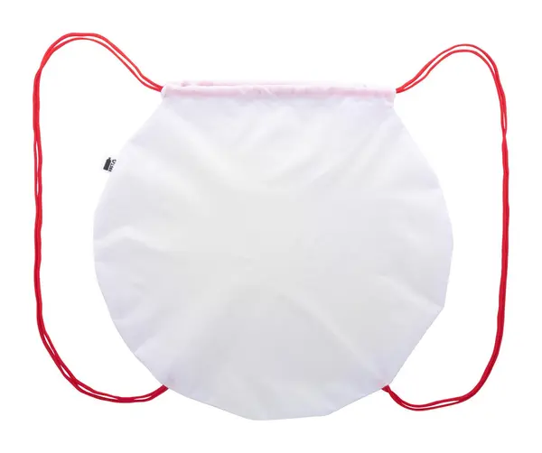 CreaDraw Circle rucsac cu șnur, personalizat, RPET - roșu