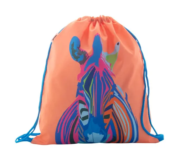 CreaDraw Kids RPET Sac personalizat, cu cordon, pentru cop - albastru