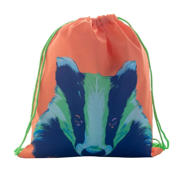 CreaDraw Kids Sac personalizat, cu cordon, pentru copii - verde