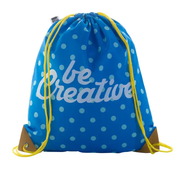 CreaDraw Plus RPET Sac de cumpărături,cu cordon, personalizat - galben
